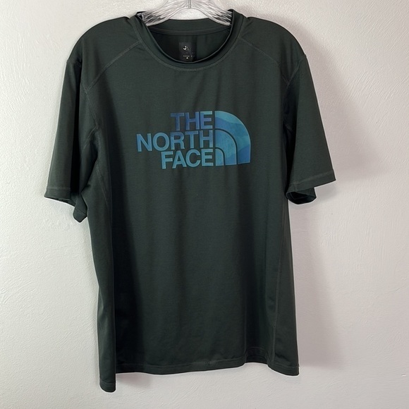 The North Face T-Shirt Men Size M Grey Performance Fabric - Picture 11 of 12